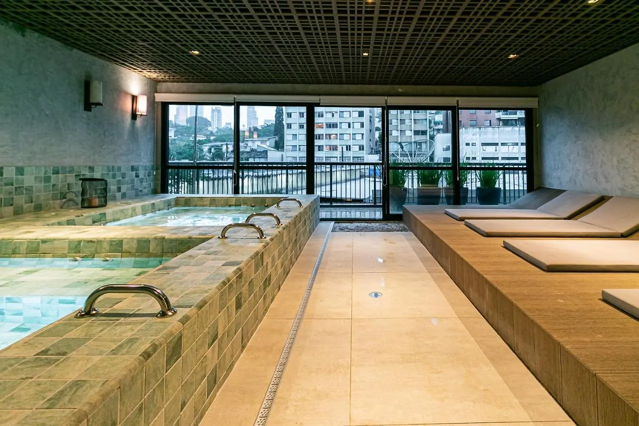 公寓 Novo E Chic Studio Na Vila Madalena-Sauna 圣保罗