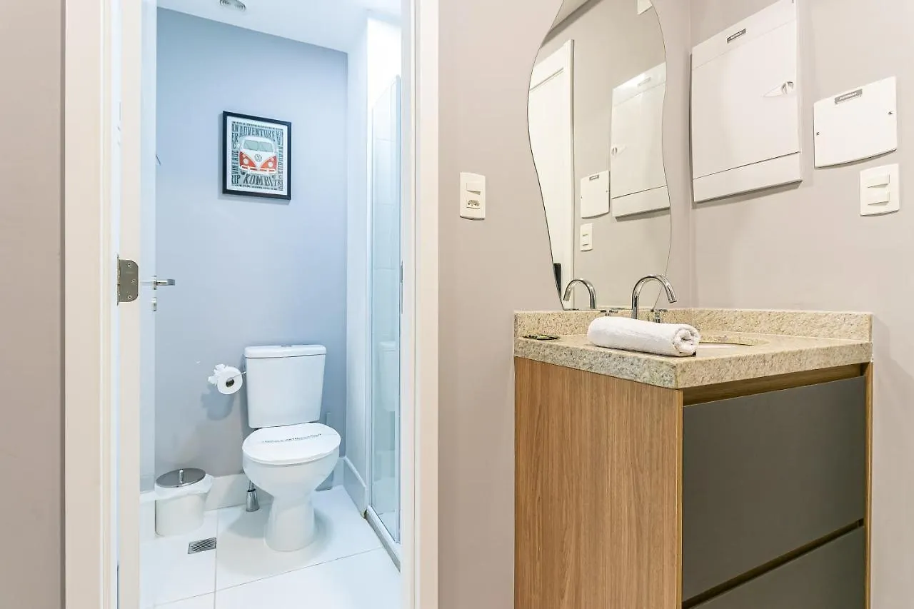 Novo E Chic Studio Na Vila Madalena-Sauna 圣保罗 公寓