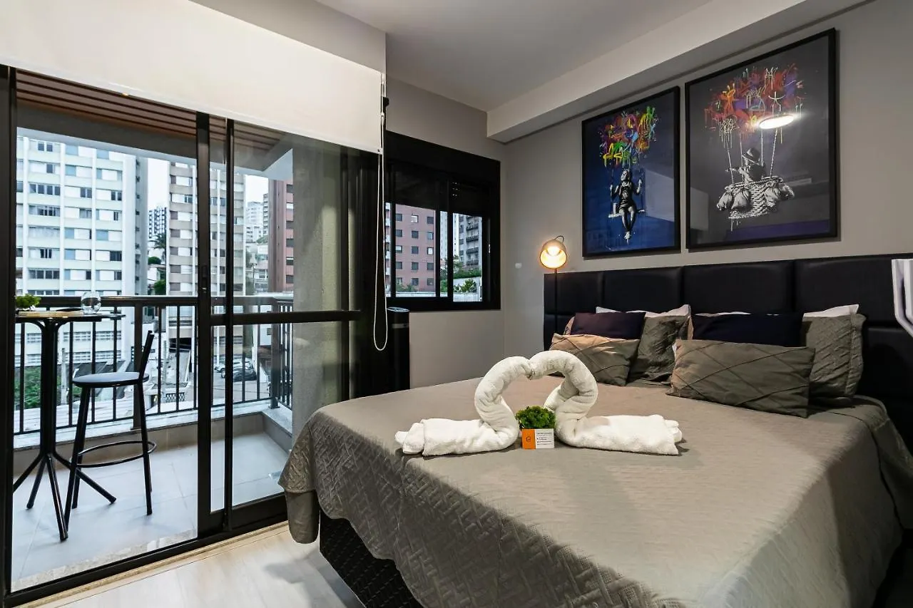 Novo E Chic Studio Na Vila Madalena-Sauna 圣保罗
